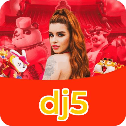 Números do app dj5 em material de marketing — ilustração, não auditoria
